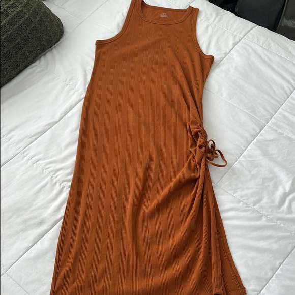 aerie Dresses & Skirts - Aerie Ribbed Maxi Sleeveless Dress, Size XL